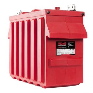 Rolls Battery 6CS25P, 6 Volt, 5000 Series, 1156 Amphour (100 hr rate) deep cycle flooded