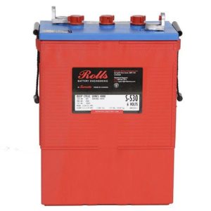 Rolls Battery S-530, 6 Volt, 4000 Series, 532 Amphour (100 hr rate) deep cycle flooded
