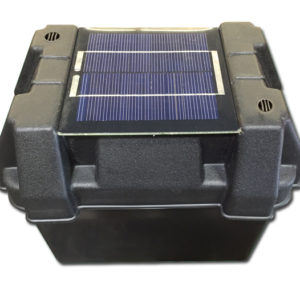 KIT-SMBB11, Battery Box with Solar Panel Attached