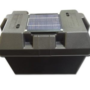 KIT-SMBB27, Battery Box with Solar Panel Attached