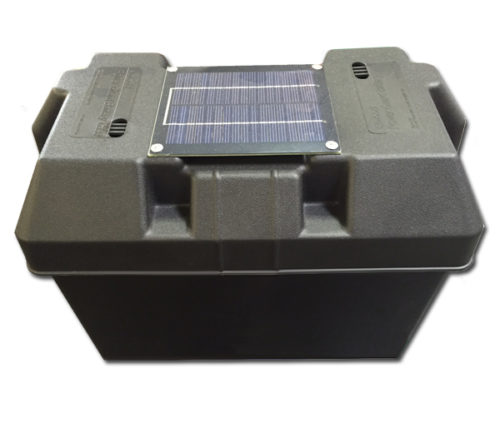 KIT-SMBB27, Battery Box with Solar Panel Attached