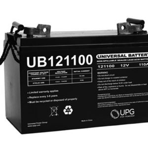Universal Battery - 12 Volt Sealed Lead Acid, UB121100