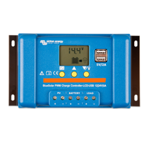 Victron BlueSolar PWM Charge Controller - 5A LCD&USB 12/24V