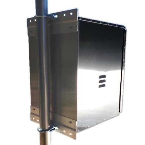 Aluminum  Solar Battery Enclosure for 2 Batteries - VL-ECAB-BB-2 - Image 2